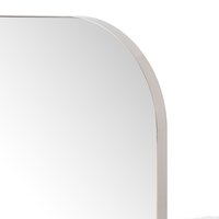 Bellvue Square Mirror Shiny Steel Four Hands