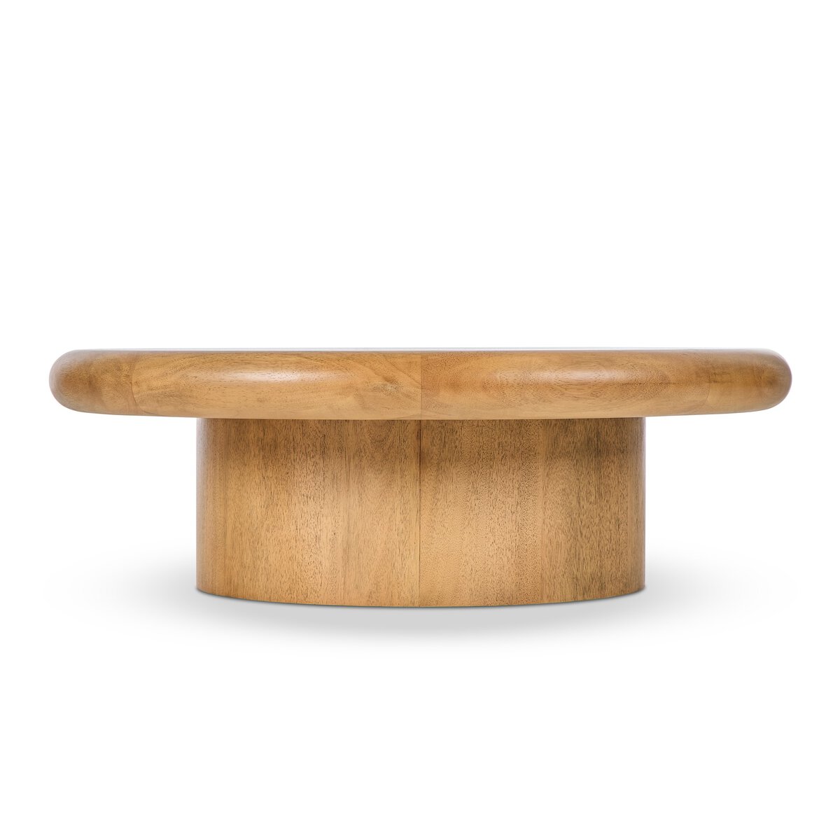 Zach Large Coffee Table Burnished Parawood Four Hands