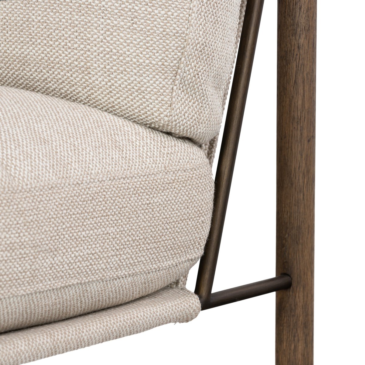 Memphis Chair Gable Taupe Four Hands