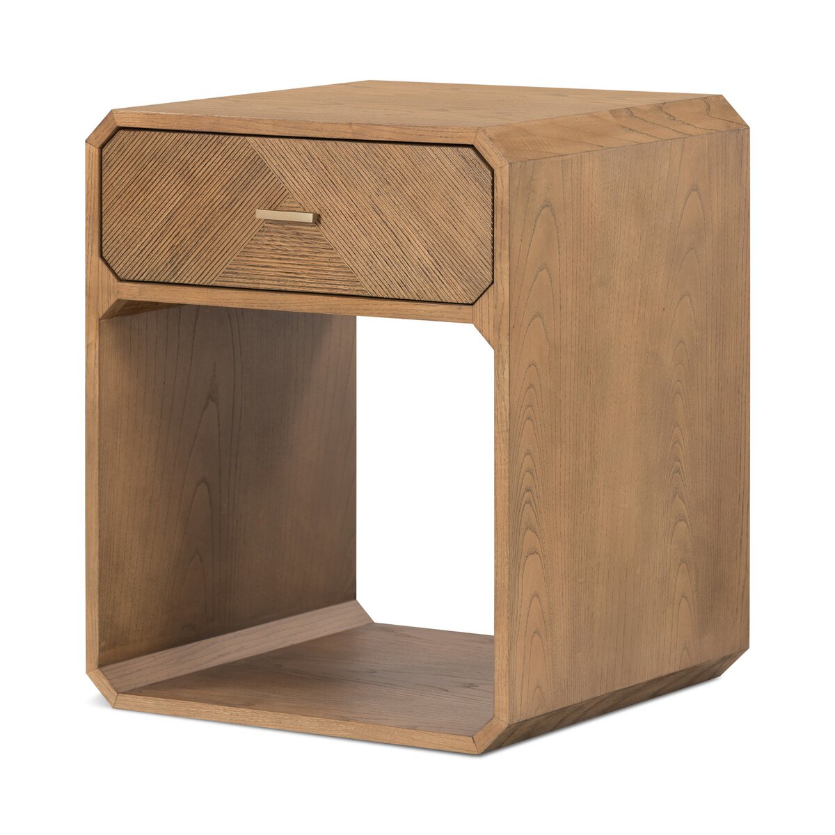 Caspian Nightstand Natural Ash Veneer Four Hands Caspian Nightstand Natural Ash Veneer Four Hands