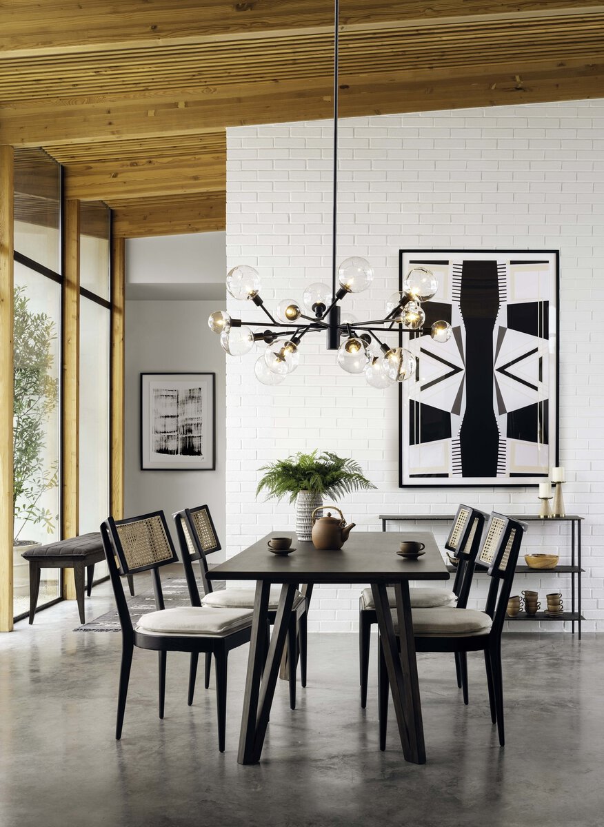 Britt Dining Chair Savile Flax Four Hands