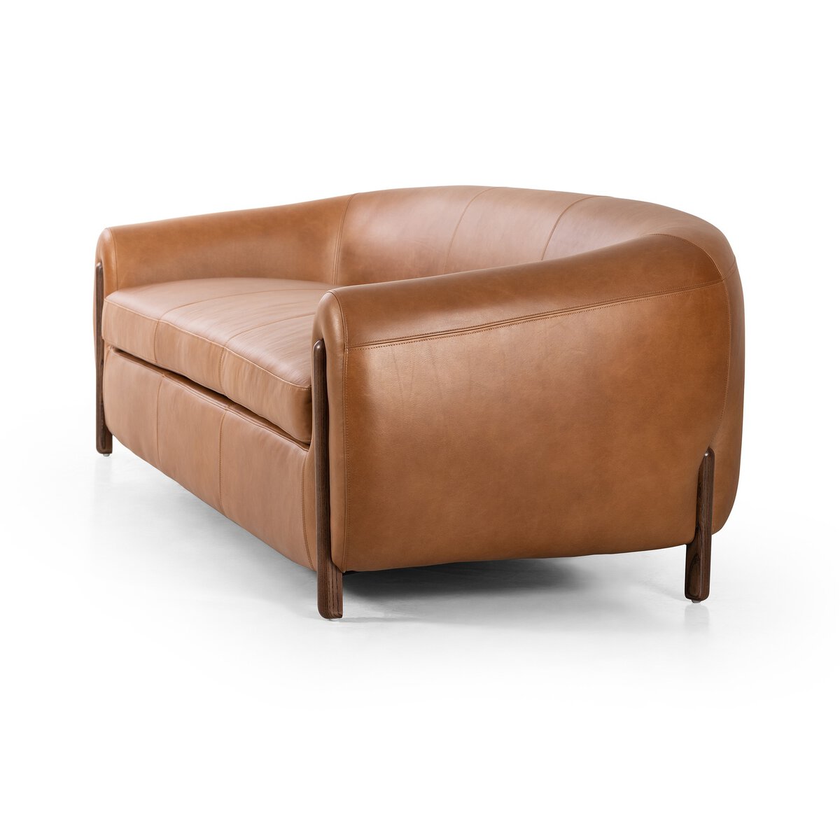 a. dépêche' VIDER sofa camel oil leather a.depeche VIDER sofa camel oil leather / アデペシュ ヴィデル