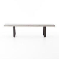 Cyrus Dining Bench Black Four Hands