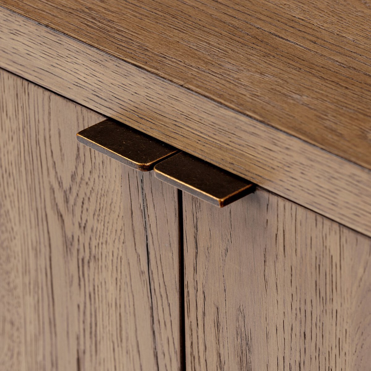 Cristopher Sideboard Rubbed Light Oak Veneer Four Hands Cristopher Sideboard Rubbed Light Oak Veneer Four Hands